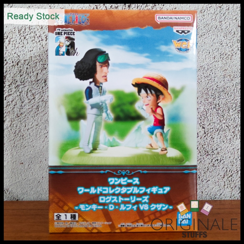 WCF One Piece Log Stories Monkey D Luffy vs Kuzan / Aokiji Figure Japver Original