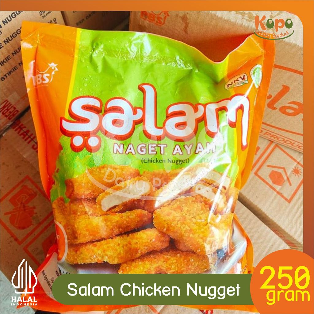 

Salam Chicken Nugget 250gr - Naget Ayam / Halal New Exp