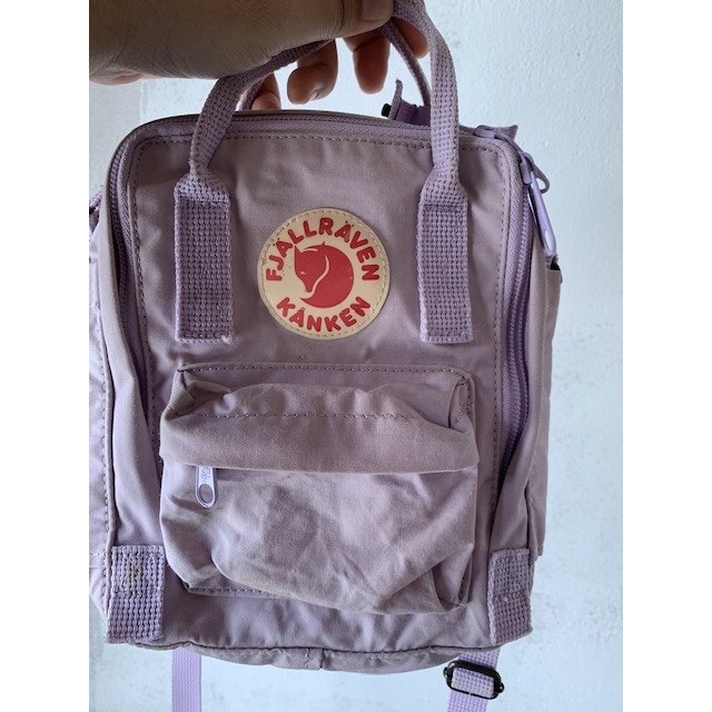 (Preloved) Fjallraven Kanken Mini Sling Bag Lilac