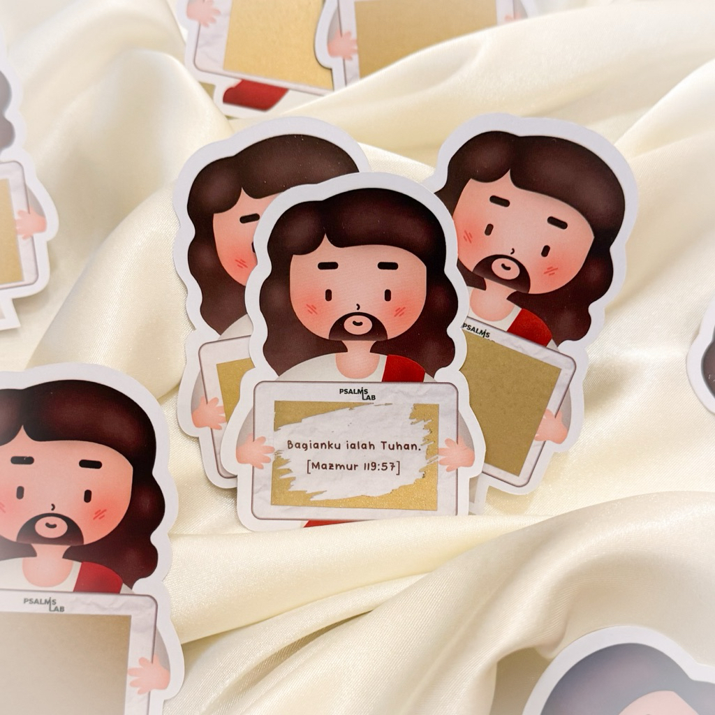 

Scratch Sticker - God’s Love Letter by Psalms LAB / Christian Gift Stcker / Stiker Ayat Alkitab / Bible Verse / Stiker Gosok Ucapan / Gift untuk Komunitas Kristen / Gift untuk Connect Group / Ayat Harianii