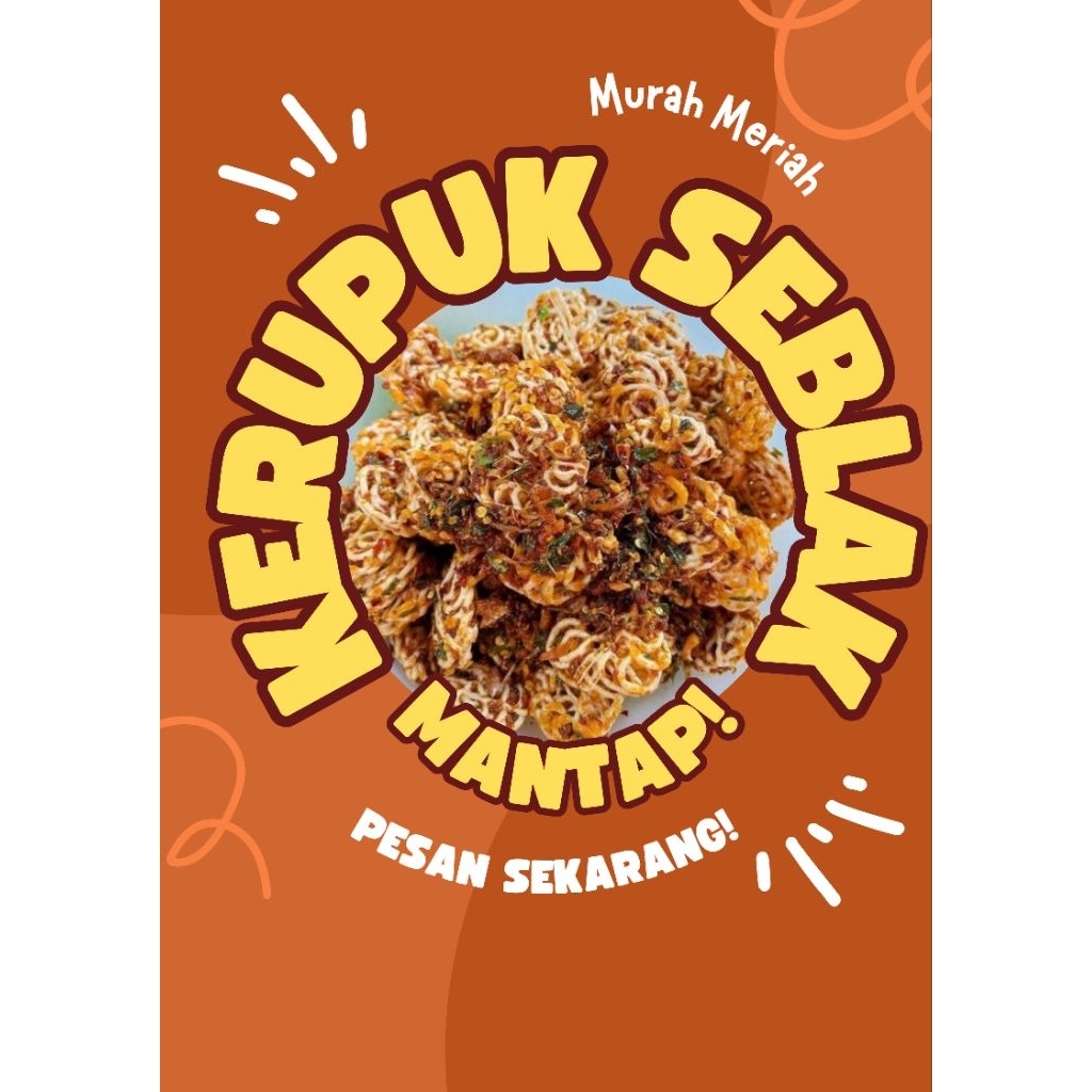 

Kerupuk Seblak Chili Oil