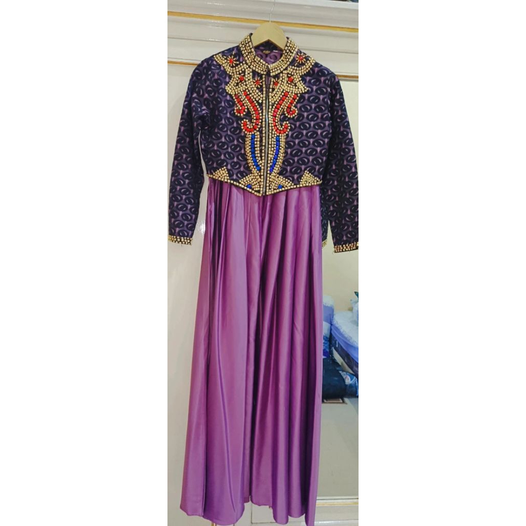 Preloved # Dress Etnik Eksklusif Model Dian Pelangi Produk Butik
