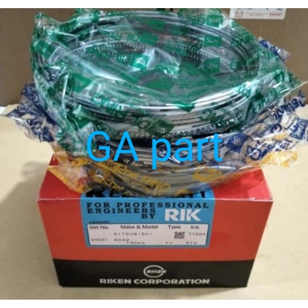 ring piston seher fuso 6D22T 6D22 turbo