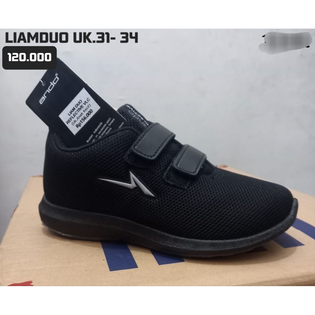 SEPATU ANDO / SEPATU SEKOLAH SD SMP SMA ORIGINAL ANDO