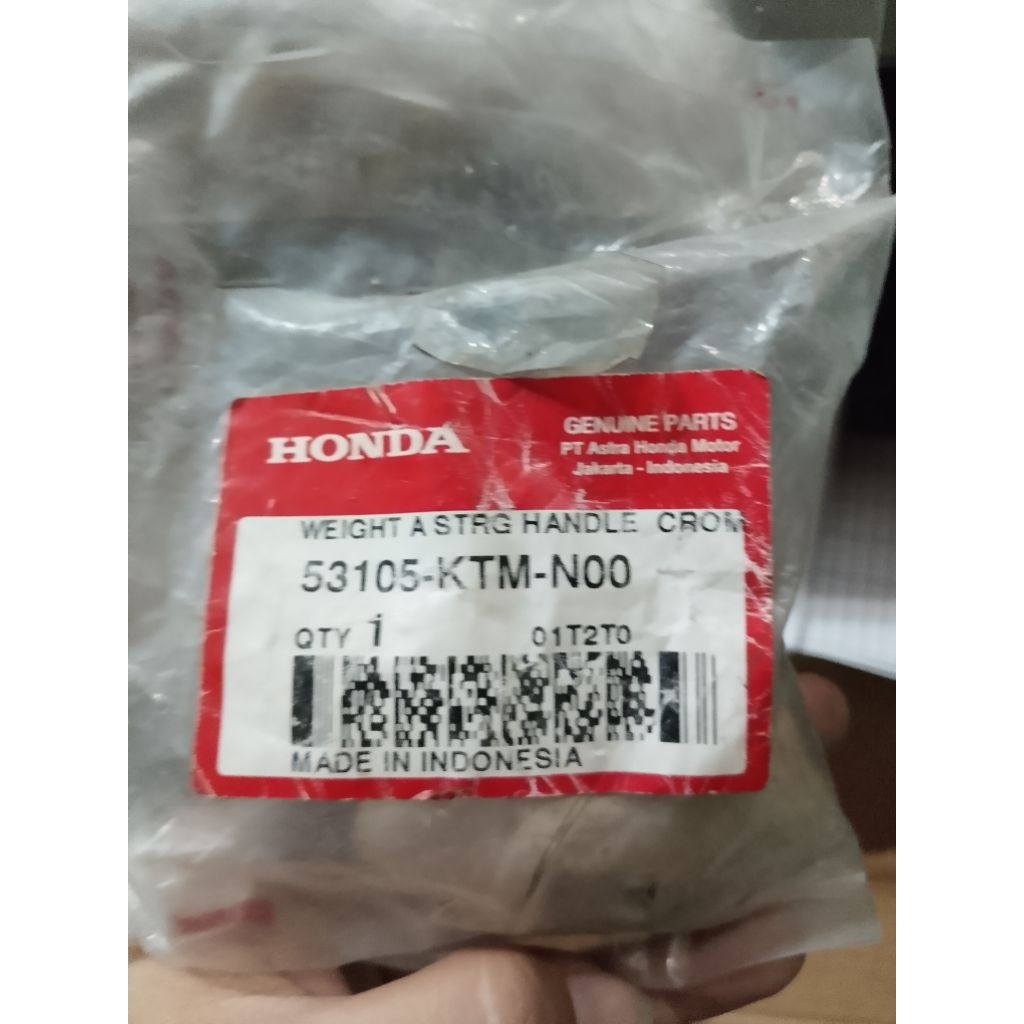 53105-KTM-N00 Jalu Balancer Stang CS1 Supra X 125 Lama Batman Chrome Krom
