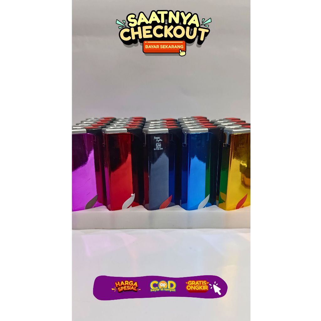 KOREK API GAS G807FC MOTIF BARA METAL JET ZET MOTIF FULL METAL PREMIUM BISA ISI ULANG BESI MURAH UNI