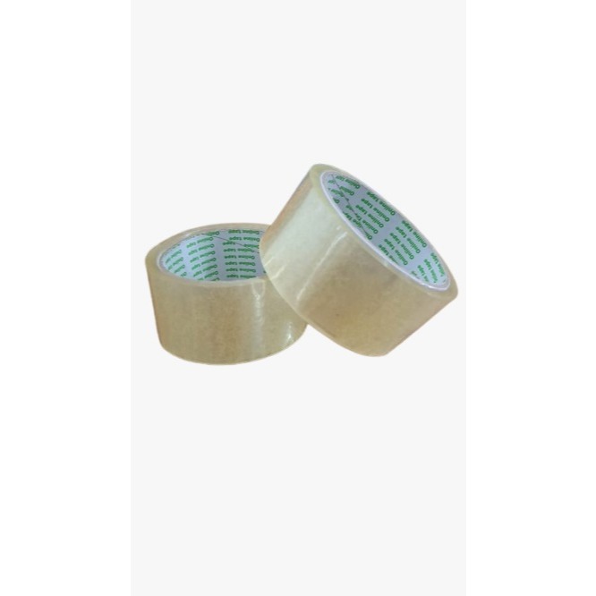 

Lakban Bening TERMURAH 100 Yard 48mm / Isolasi Selotip Bening 2" / Lakban Bening 2