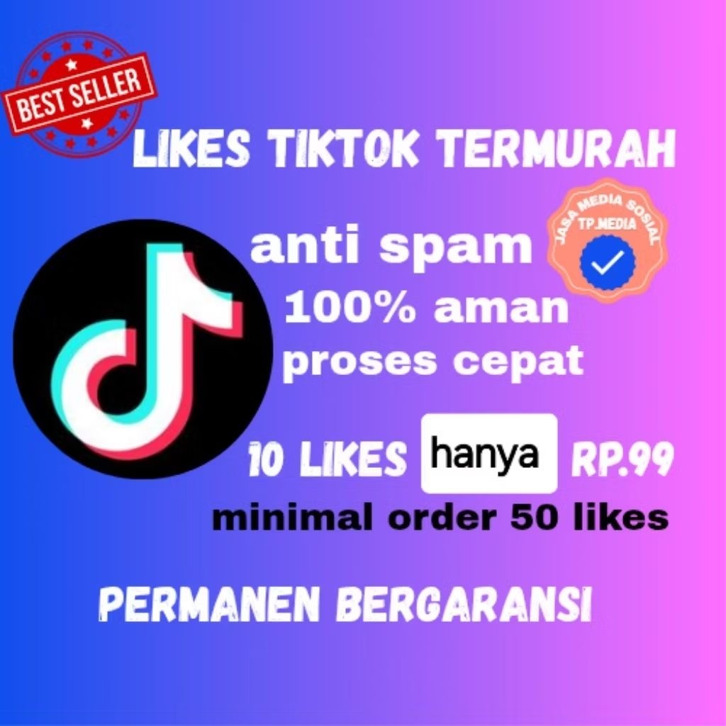 Likes Tiktok Termurah
