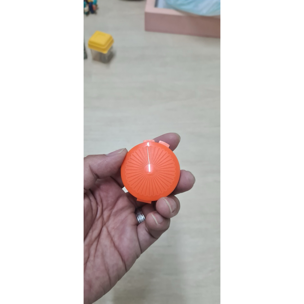 Tupperware Mini clamshell pill container wadah obat, wadah saos, wadah samabel