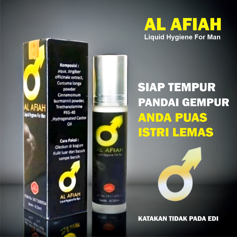 Al Afiah Obat Oles Pria Tahan Lama Original 100%