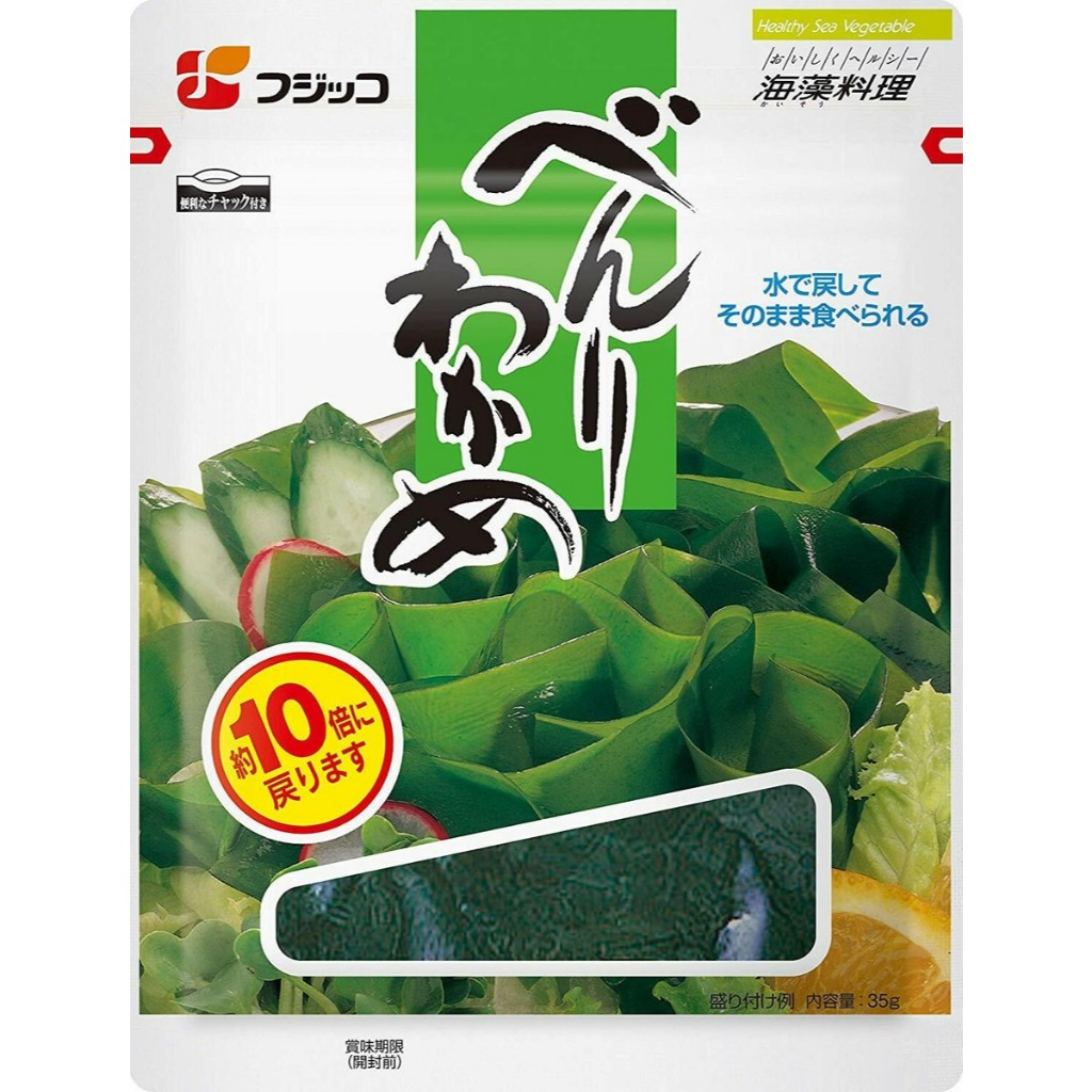 

Fujicco Kaiso Ryori Benri Wakame /Rumput Laut Kering Jepang 35gr