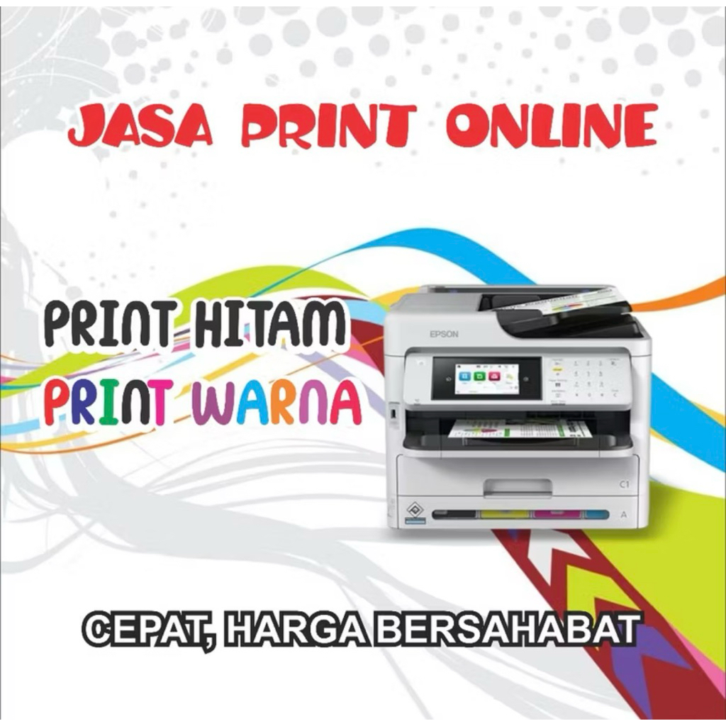 

Jasa print/cetak termurah dan tercepat kertas hvs 75grm