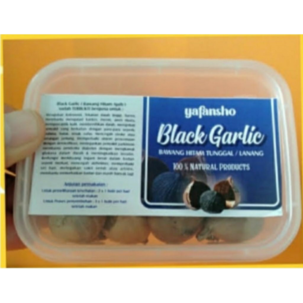 

Bawang Hitam Tunggal/Black Garlic 500gr