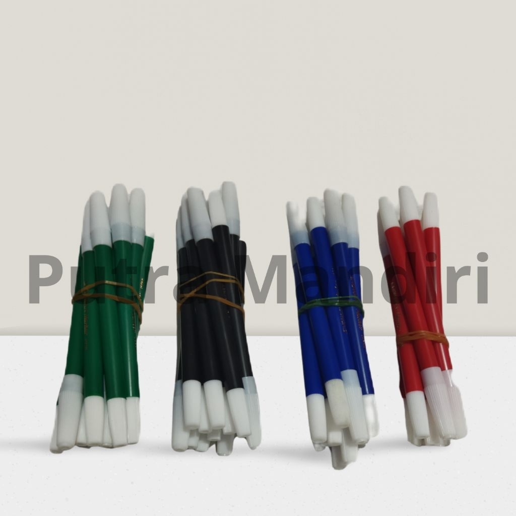 

Spidol snowman marker kecil warna hitam-merah-biru-hijau