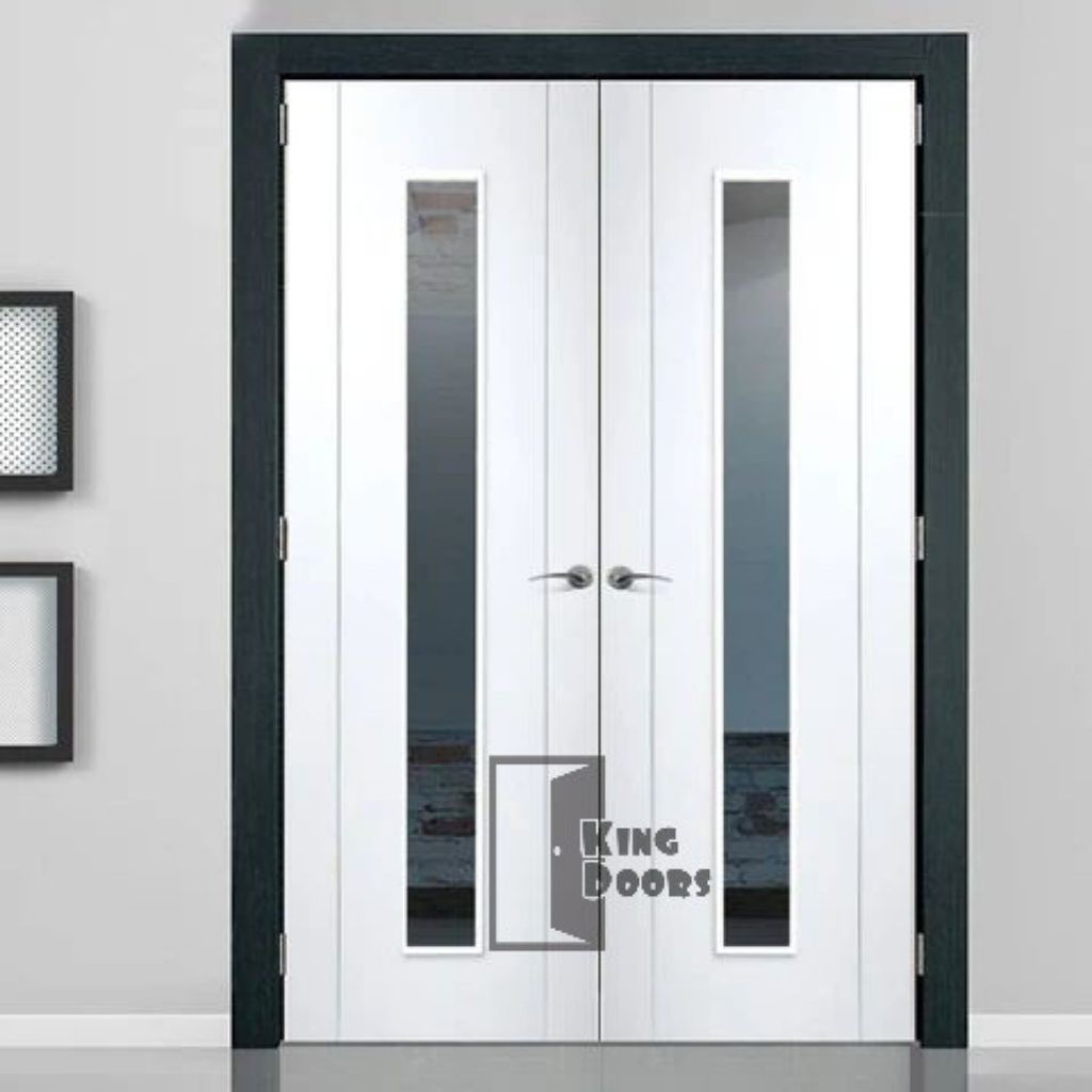 Pintu dobel minimalis | pintu minimalis dobel | pintu kupu tarung minimalis | pintu rumah | pintu ut