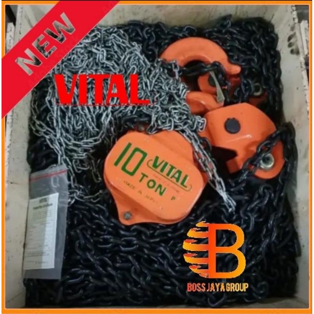 CHAIN BLOCK 10 TON X 5 METER VITAL