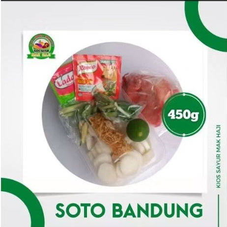 

Paket soto Bandung 1 pcs