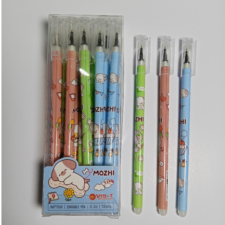 

Ballpoint Gel , Pen Gel Bisa Dihapus, Erasable Pen VIS-1, Bolpen Bisa Dihapus | Tersedia Harga Grosir