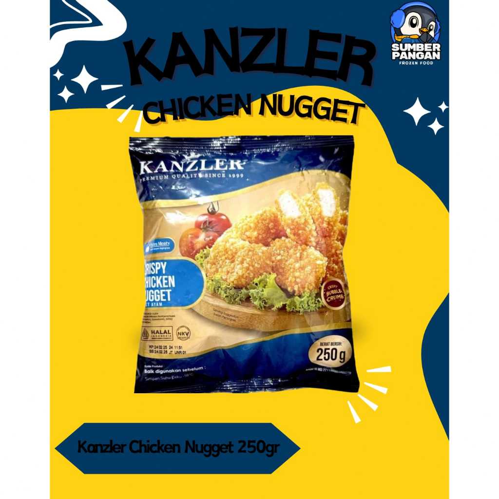 

Kanzler Crispy Chicken Nugget 250gr