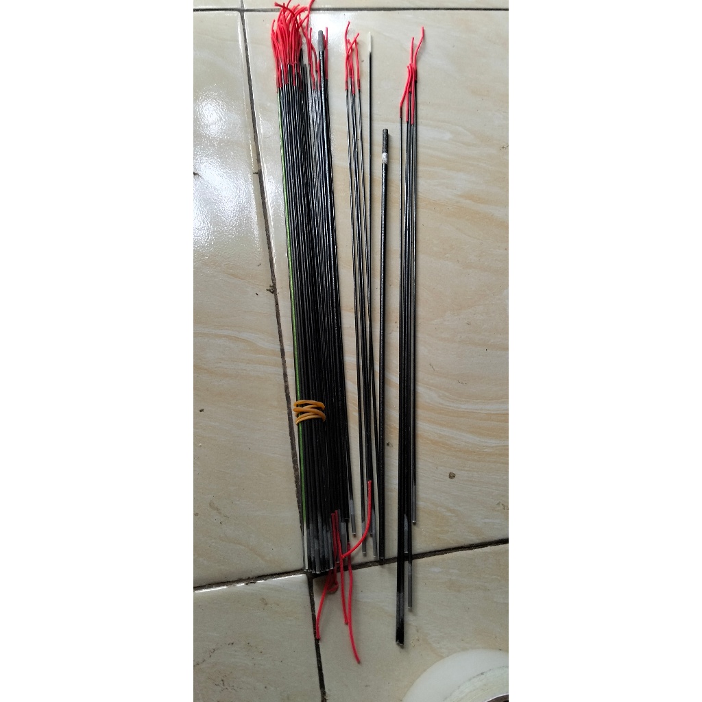 ujung joran pucukan tegek pancing oregon rawit no 1 dan 2