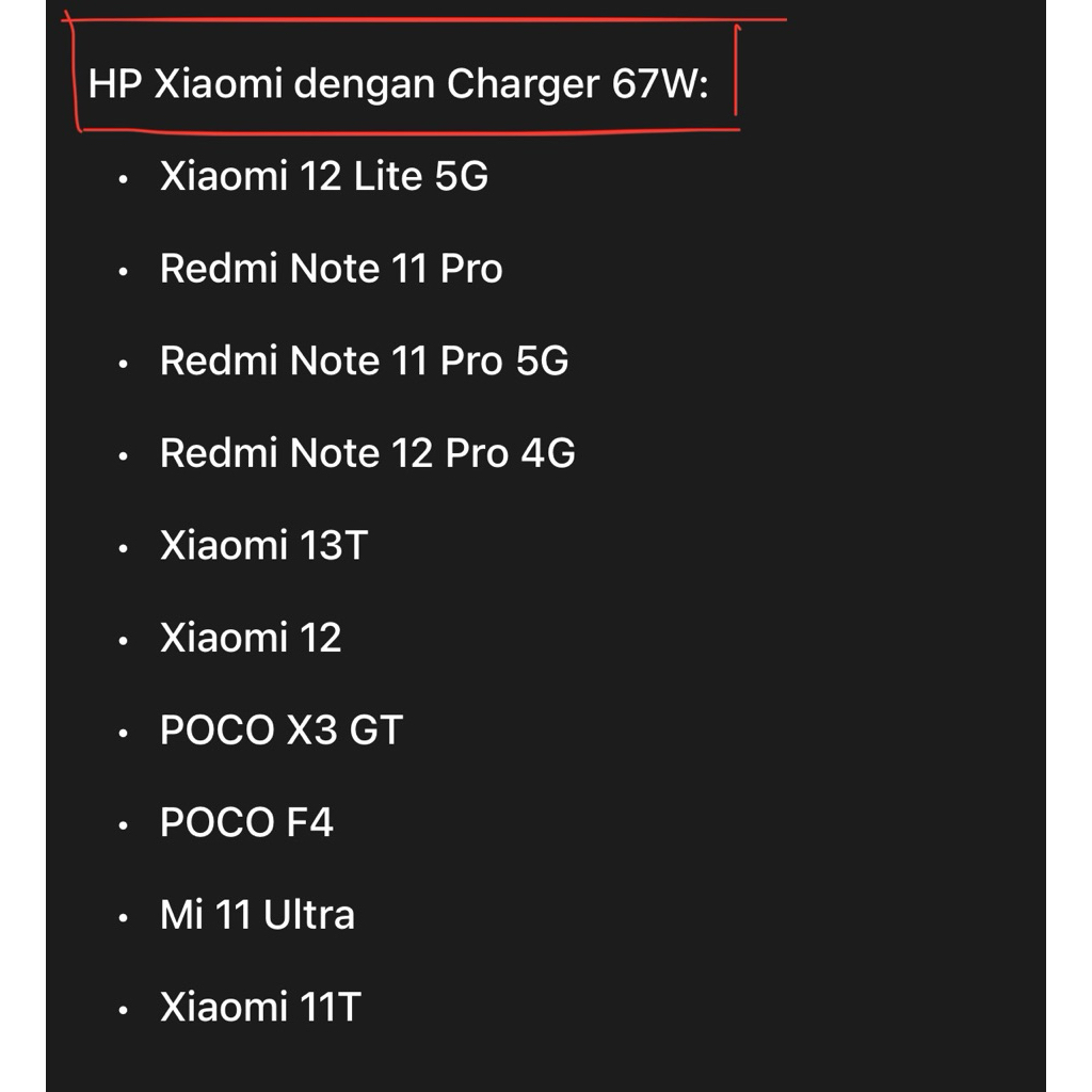 IK8 Charger Xiaomi 67W Poco F4,F5,X4, Redmi 13t TEXT BESAR 100% Copotan Hp