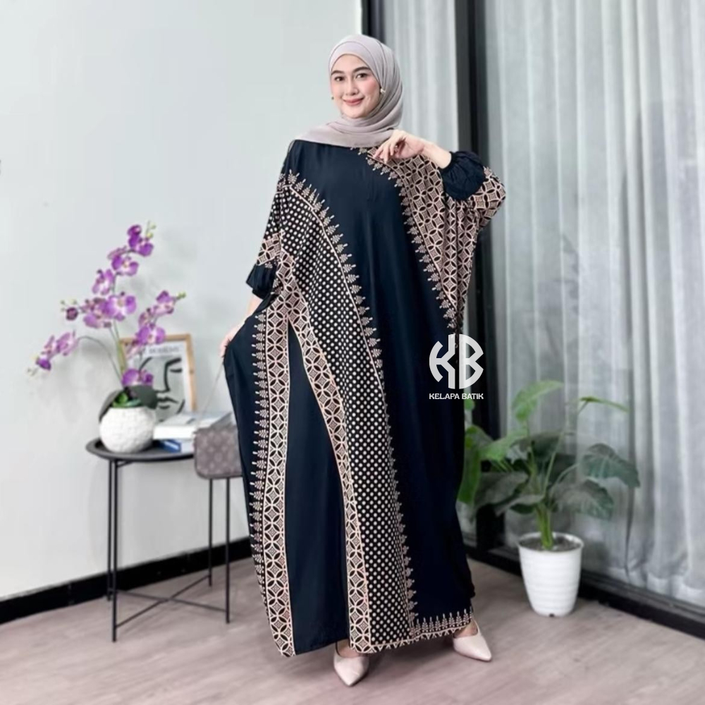 Kaftan Motif Madinah Premium Rayon Tebal Jumbo Ld 180 cm