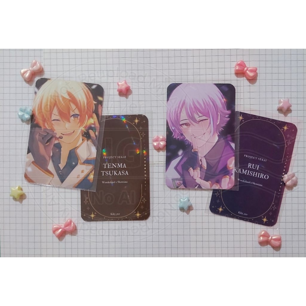Fanmerch | Proseka Photocard | Tsukasa & Rui Idol