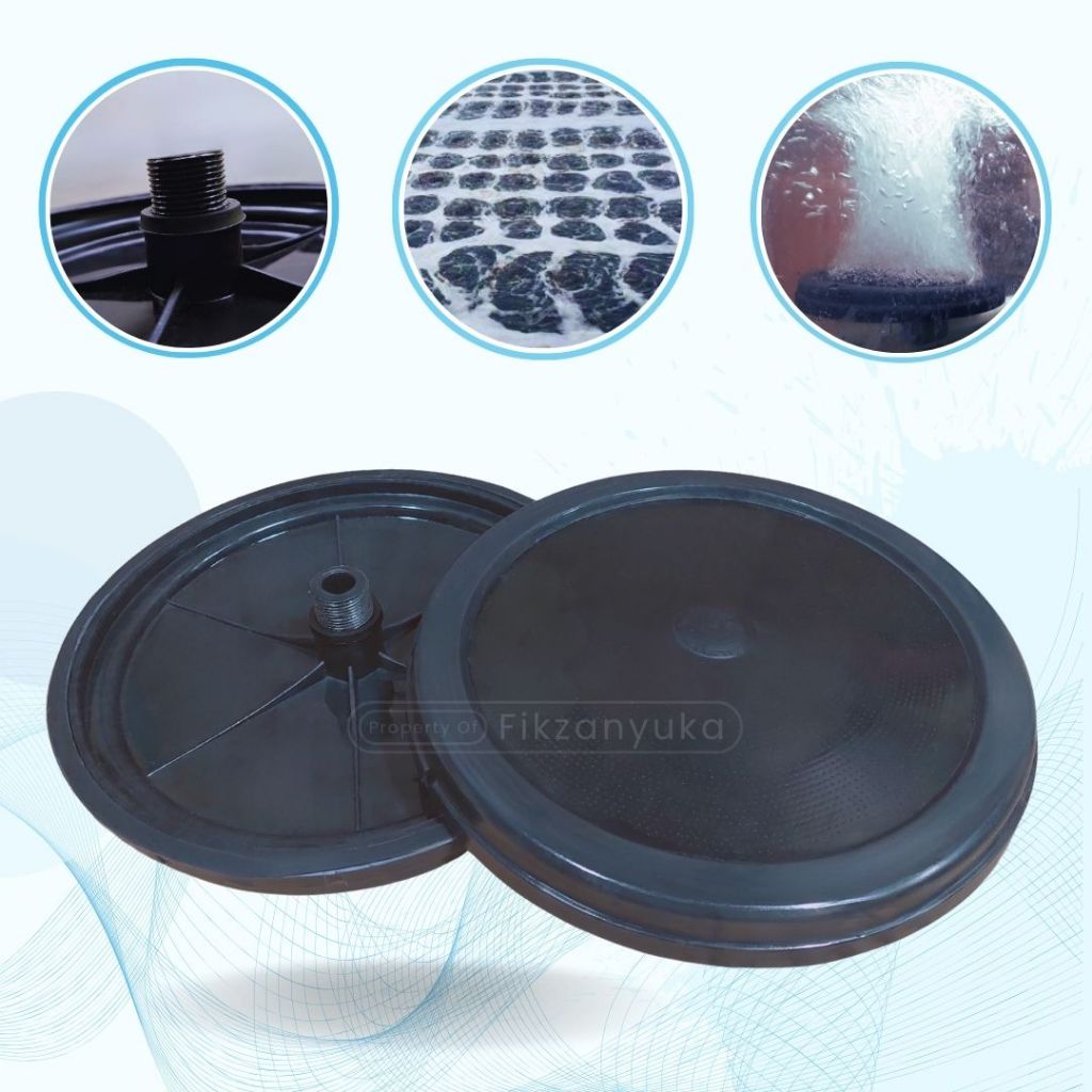 Aerasi Kolam Fine Bubble Diffuser Warna Hitam