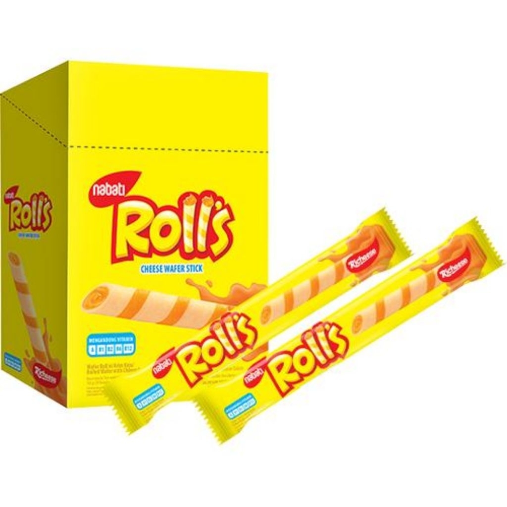

Richeese Nabati Rolls 1 box - Isi 20pcs