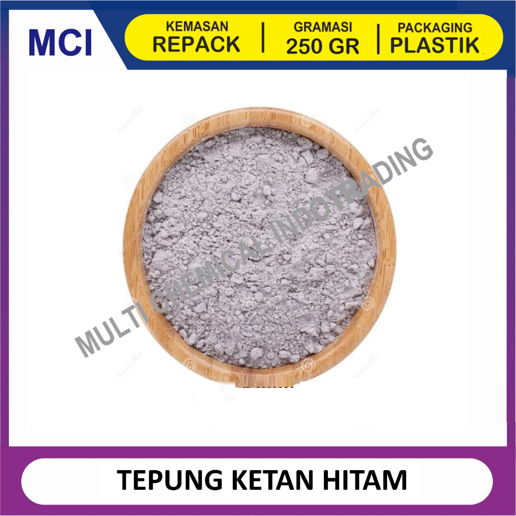 

TEPUNG KETAN HITAM PREMIUM / TEPUNG BOLU KETAN HITAM MURNI - REPACK 250 GR