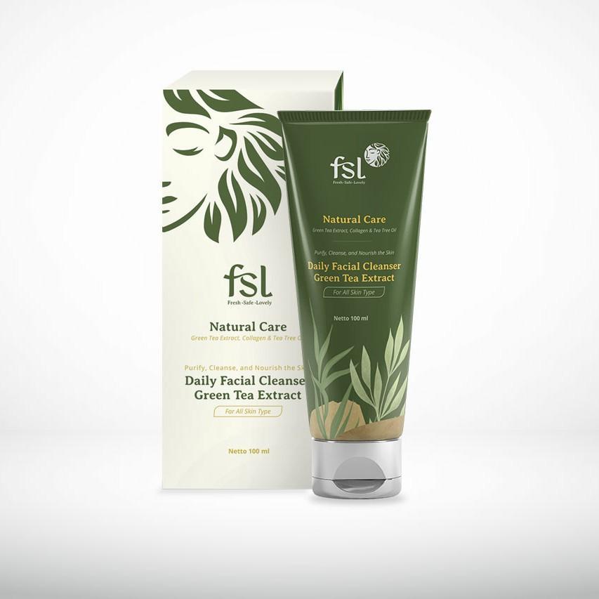 FSL Daily Facial Cleanser Sabun Pembersih Wajah Skincare Alga Rosan