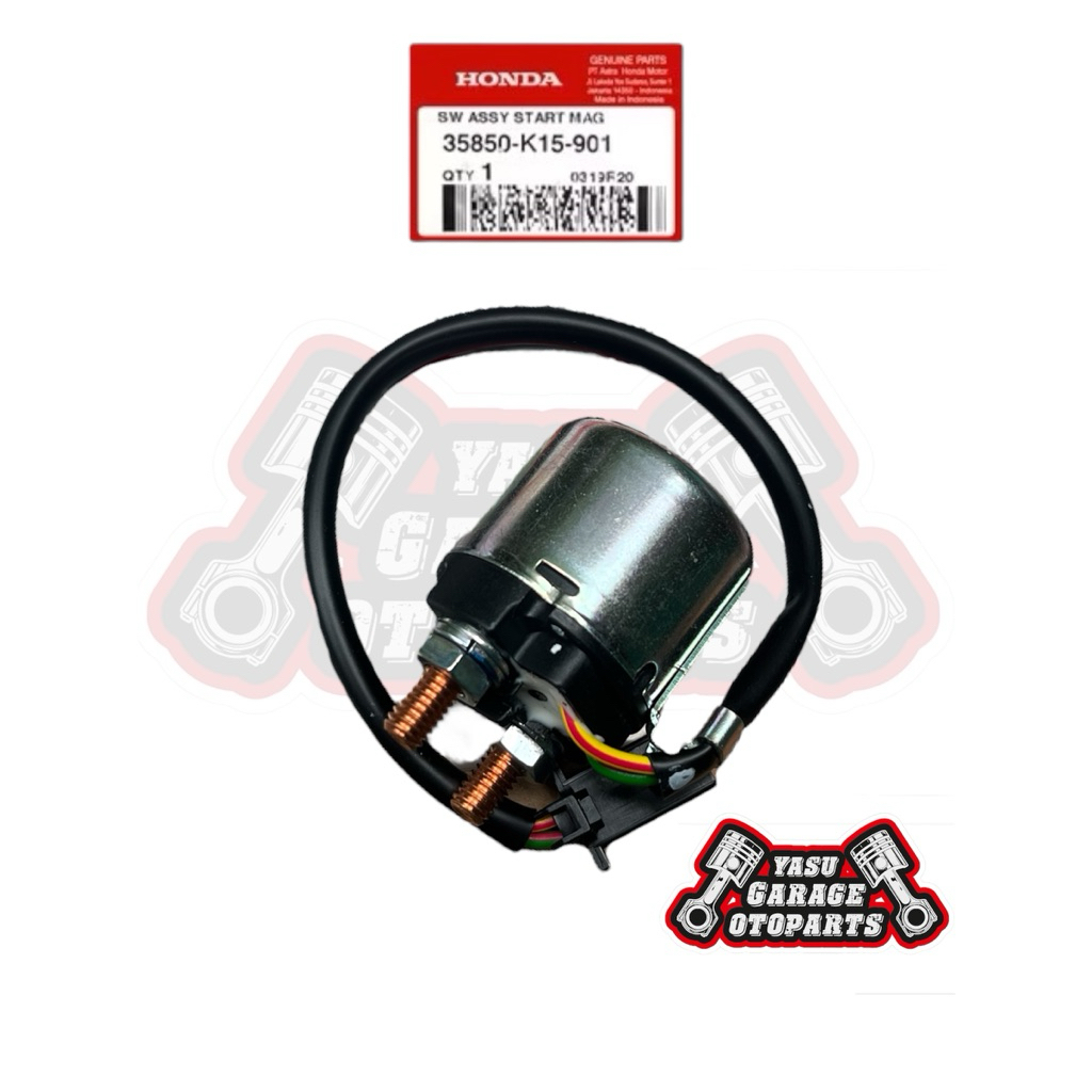 BENDIK RELAY STATER CB150R STREETFIRE OLD ORI SWITCH ASSY START MAGNETIC 35850-K15-901 35850K15901