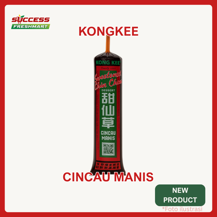 

kongkee cincau manis siap diolah