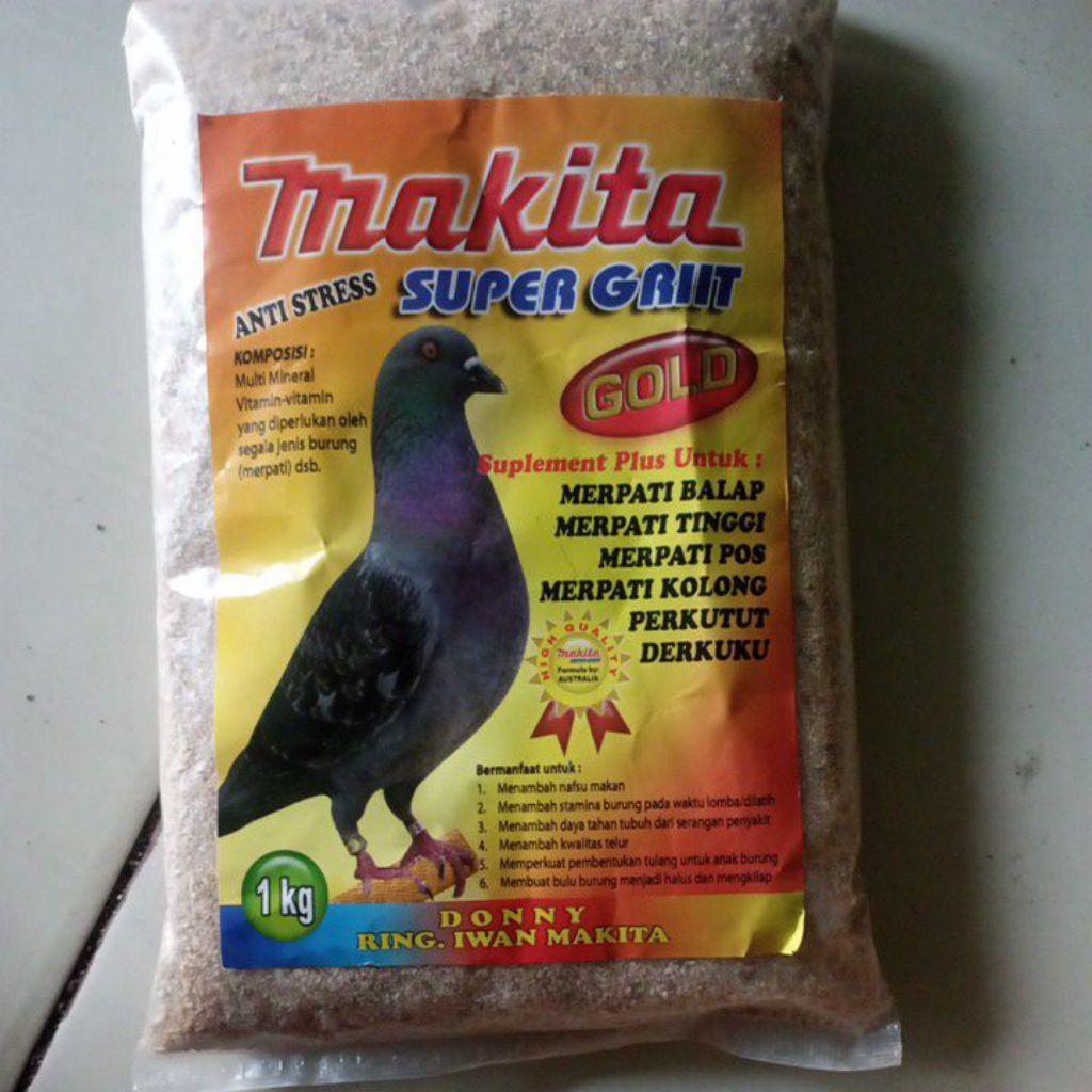 MAKITA SUPER GRIT. ANTI STRESS. GOLD