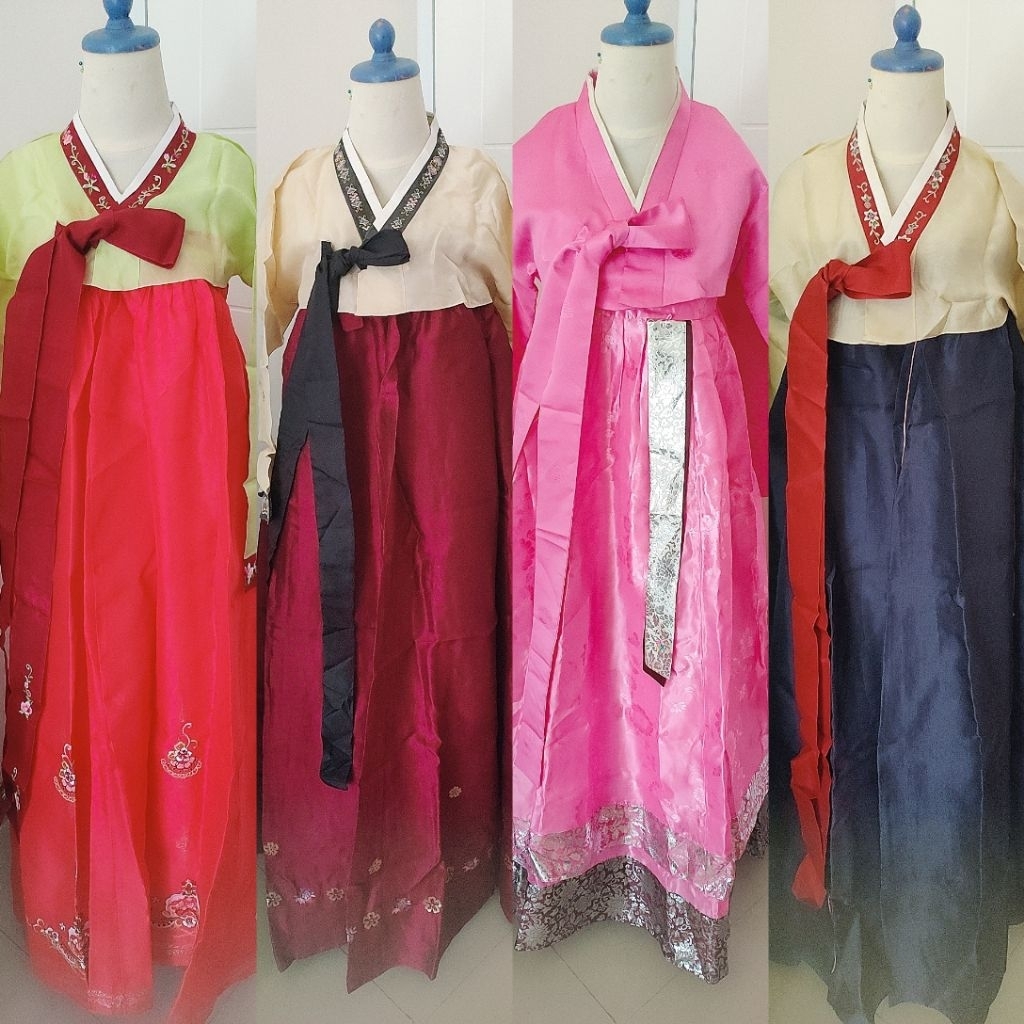Hanbok Murah Tradisional Korea Pakaian Wanita