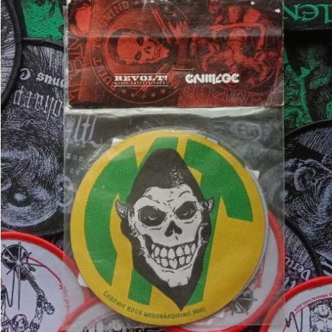 Woven Patch - MESIN TEMPUR - Mari Membaca