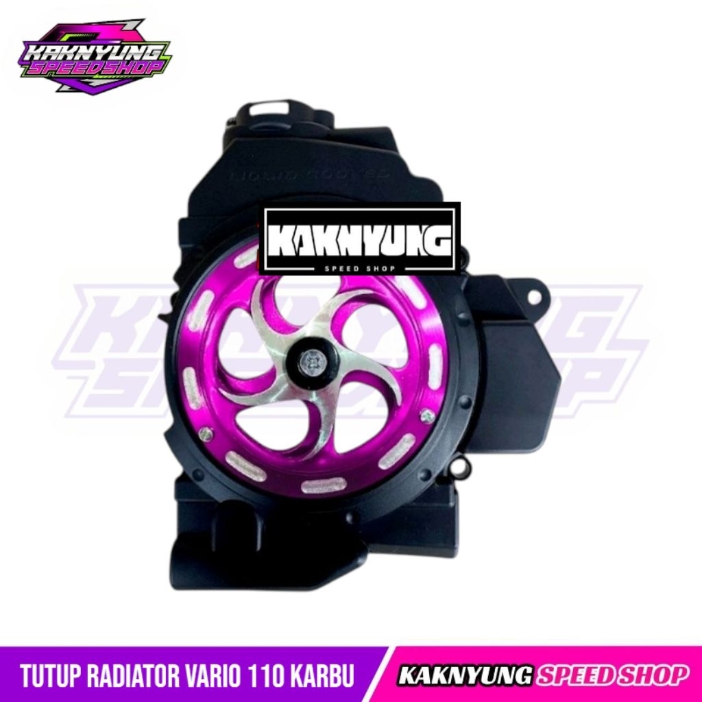 Tutup Radiator Vario 110 Karbu Cover Radiator Vario 110 Karbu Set Spinner Blade PNP Vario 110 Karbu 