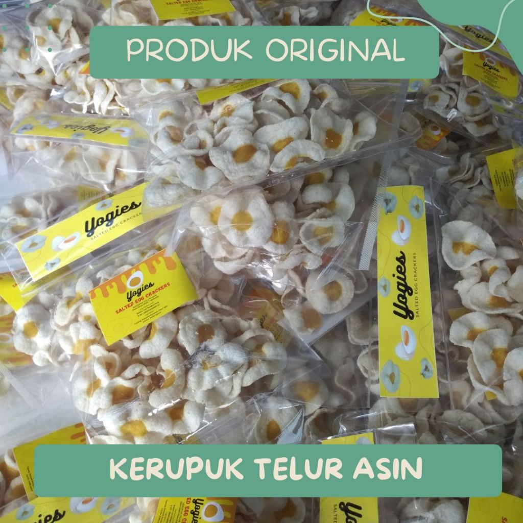 

Kerupuk Telur Asin - Kemasan 100 Gram / 50 Gram - Distributor Kerupuk Telur Asin Matang Murah - Grosir Kerupuk Telur Asin Matang Murah - UMKM Kerupuk Telur Asin