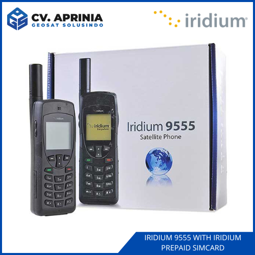 TELEPON SATELIT IRIDIUM 9555 WITH IRIDIUM PREPAID SIMCARD