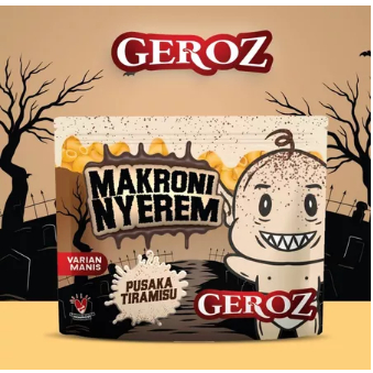 

JTTOP" Geroz - Varian Manis - Makroni Nyerem Rasa Tiramisu