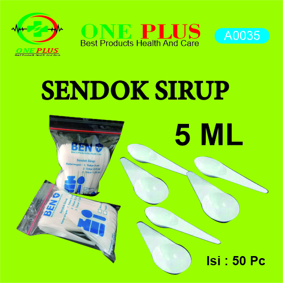 Sendok Takar 5 ml susu 50 pc
