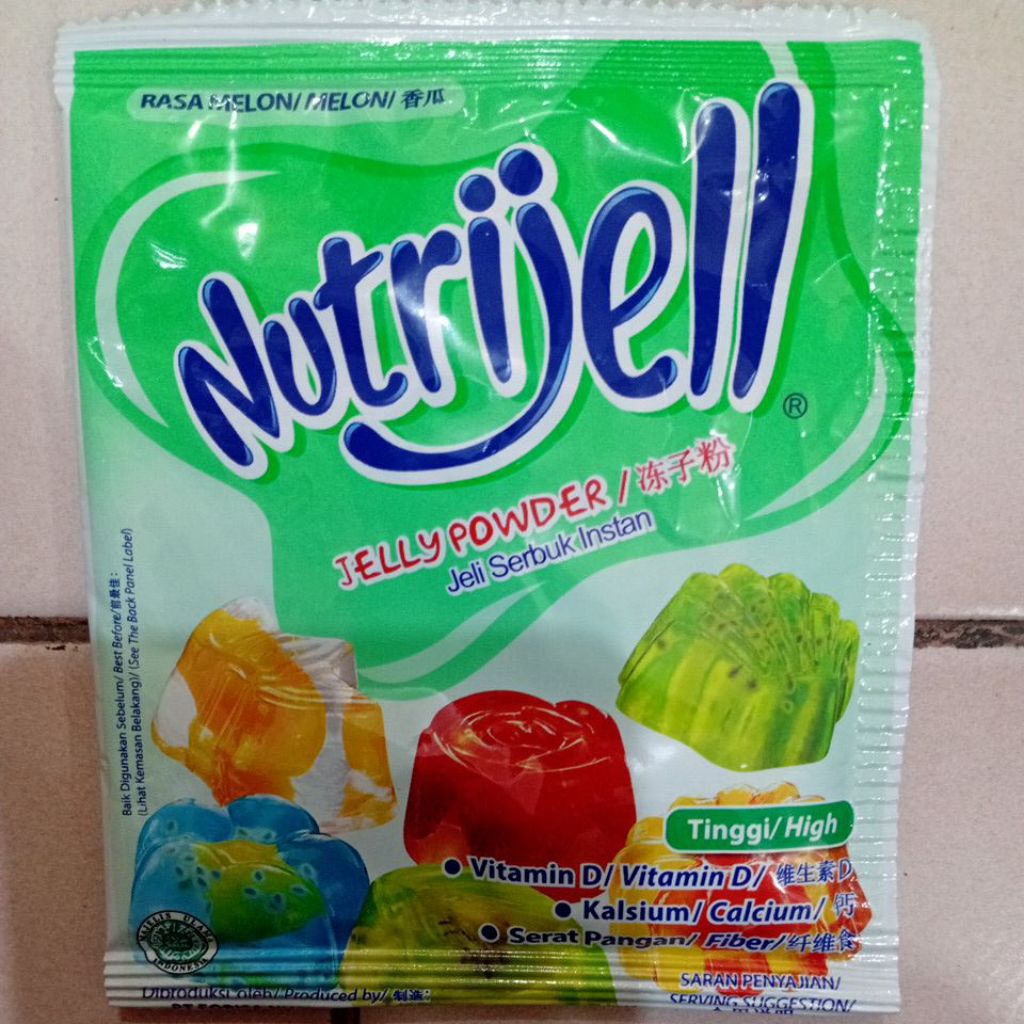 

Nutrijell Ekonomi Jelly Powder Kemasan Sachet Rasa Melon 10gr
