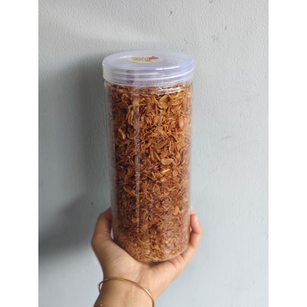 

bawang goreng (tidak campur tepung)