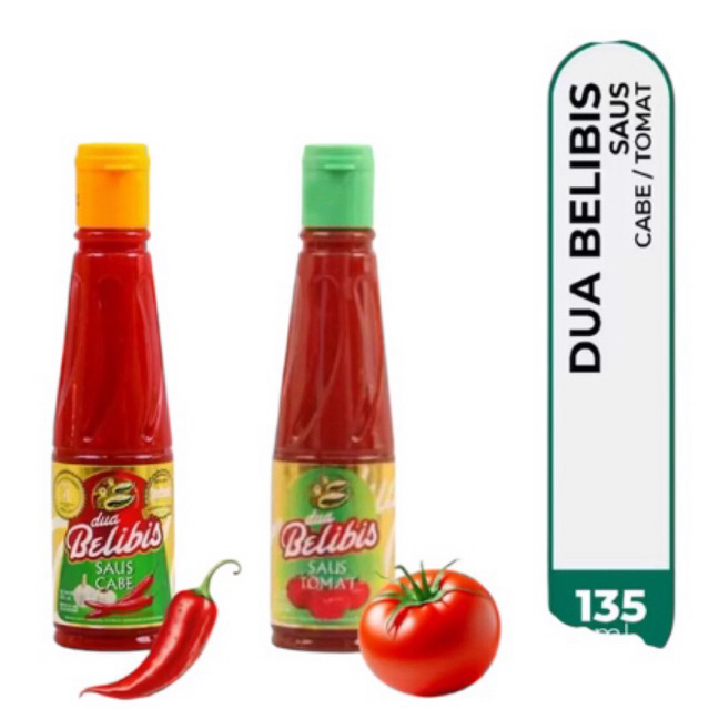 

Dua Belibis Saus Tomat / Saus Cabe Botol 135ml