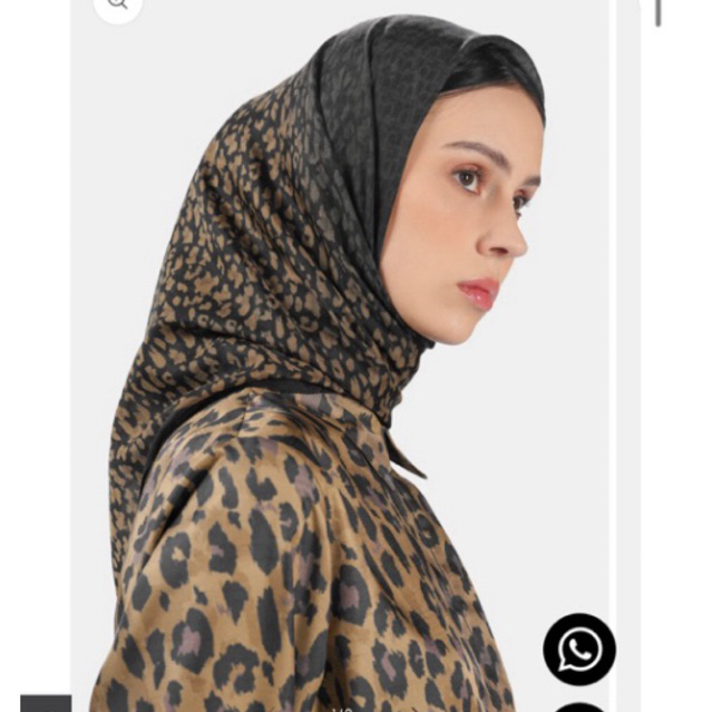 Call of the wild scarf benang jarum buttonscarves