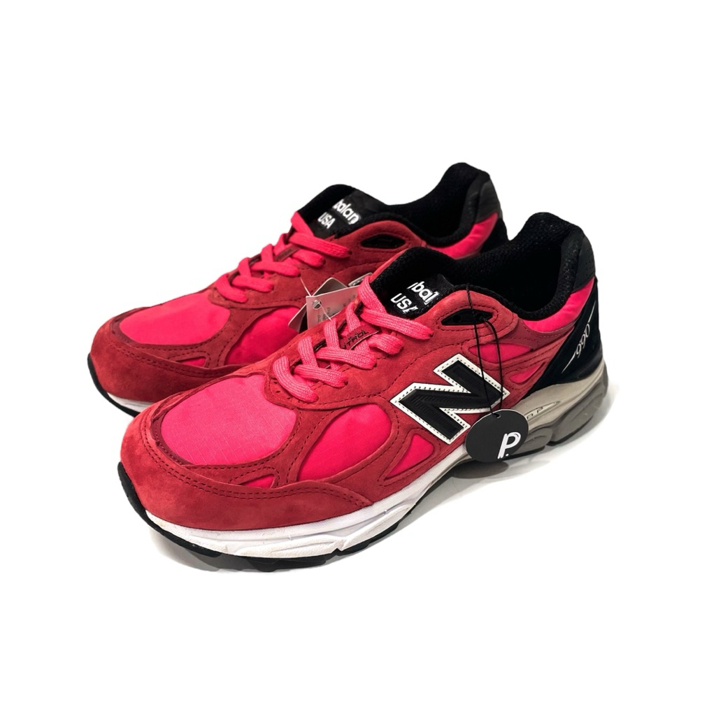 New Balance 990 V3 Red Suede