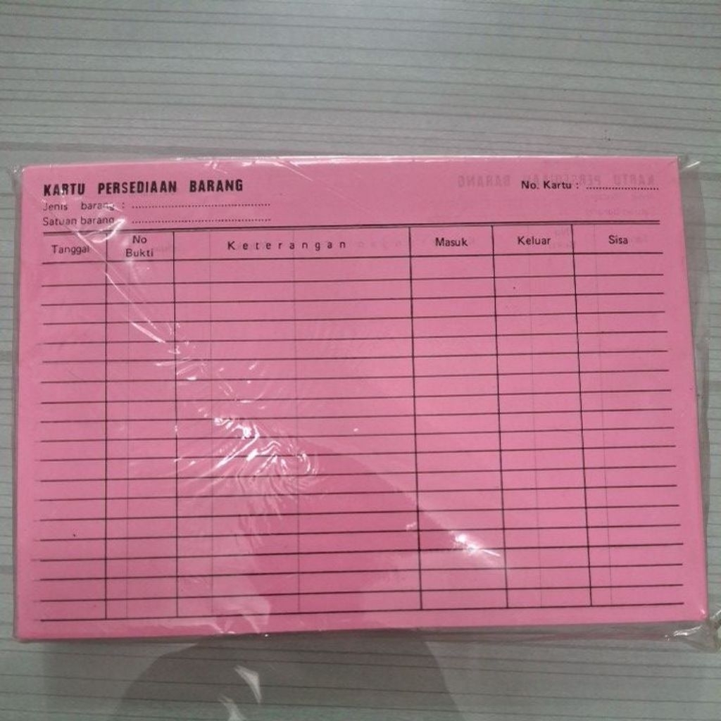

kartu persedian barang ukr. KeciL