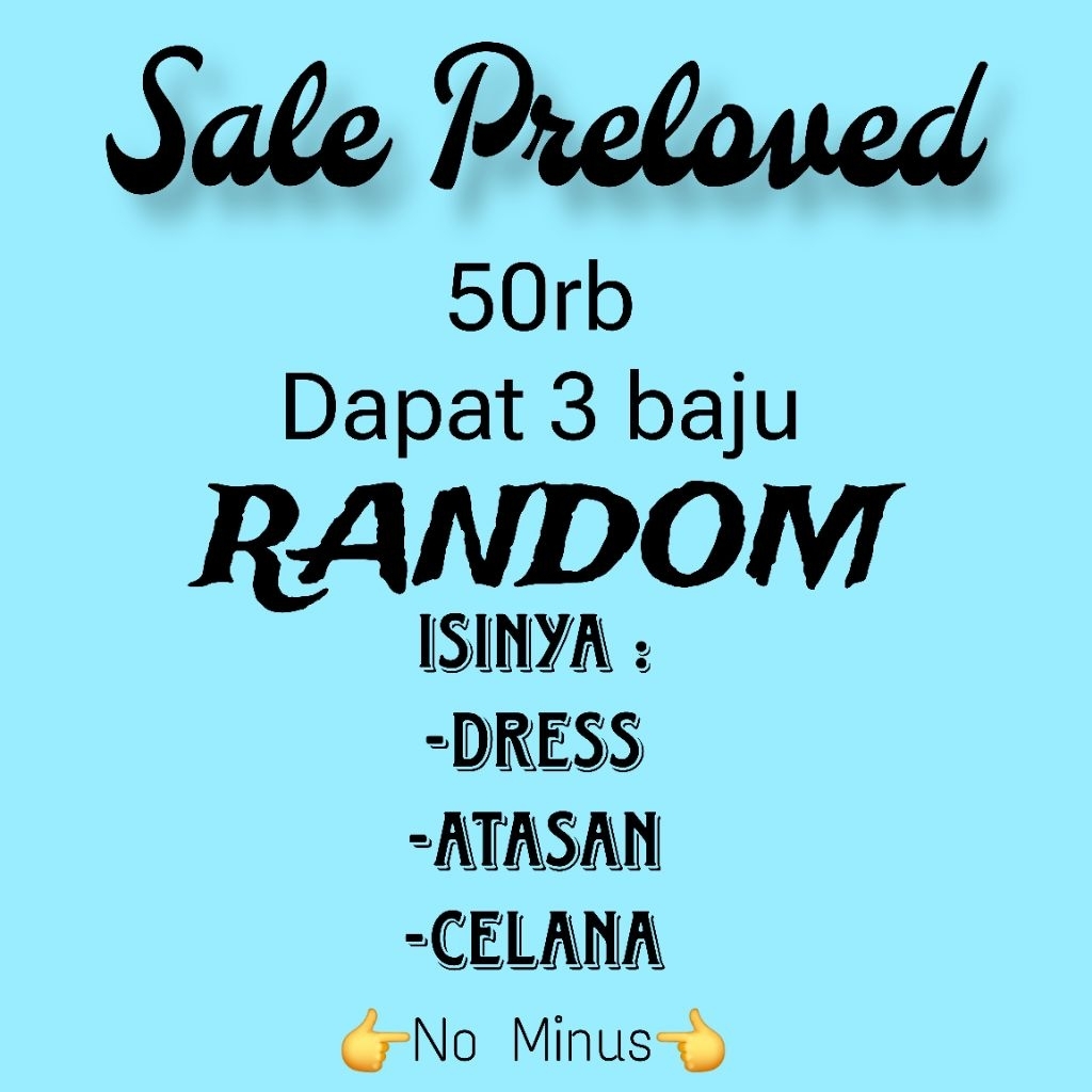 Barang Cuci Gudang/Baju Pakaian Wanita/Penghabisan/Sale