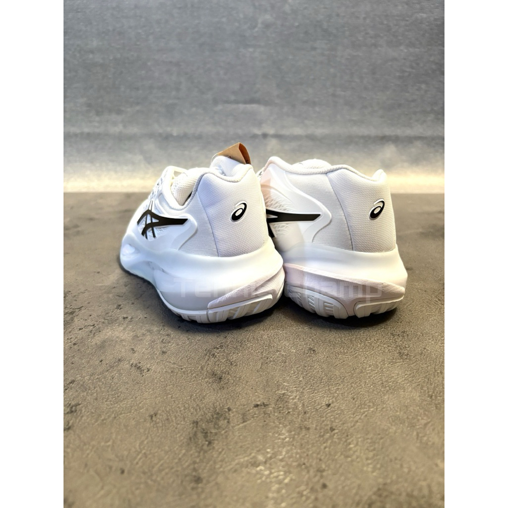 CUCI GUDANG SEPATU TENIS ASICS GEL RESOLUTION X WHITE BLACK MEN/ TENNIS SHOE ASICS GEL RESOLUTION X