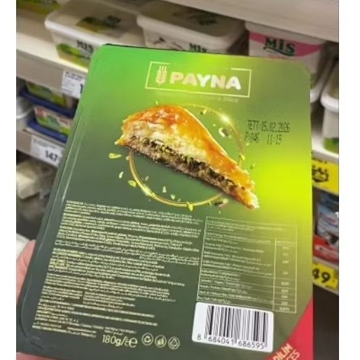 

Payna Baklava Khas Turki